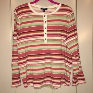 Cute and Comfortable Long Sleeved Chaps Shirt 1X